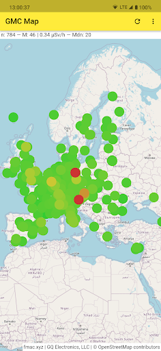 Android application GMC Map screenshort