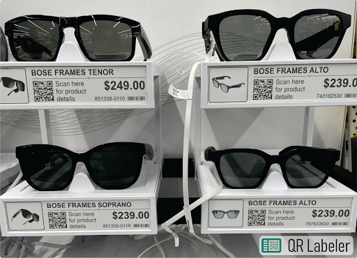 QRLabeler Retail Barcode Label