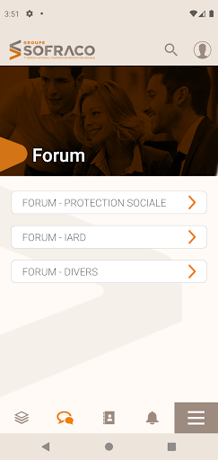 Groupe Sofraco Screen 2