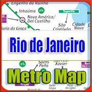 Rio de Janeiro Metro Map Offline