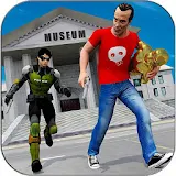 Museum Robbery Gangsters Vs Super Rescue Heroes icon