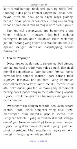Halal Haram Dropshipping Screen 3