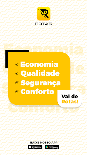 Android application ROTAS - Passageiro screenshort