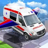 Futuristic Flying Ambulance icon