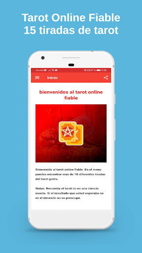 Android application Tarot en español fiable consul screenshort