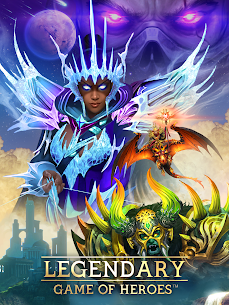 ‏تحميل لعبة Legendary : Game of Heroes مهكرة الاصدار الاخير 1