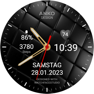 Android application AnKo SW Watchface - Wear OS screenshort