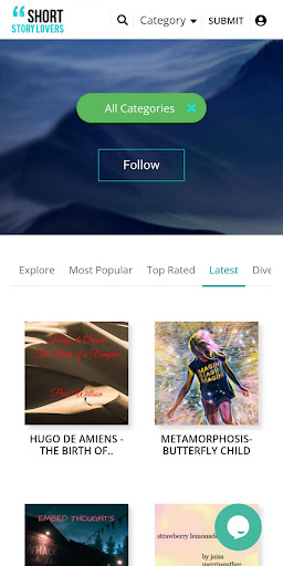 Short Story Lovers Screen 2