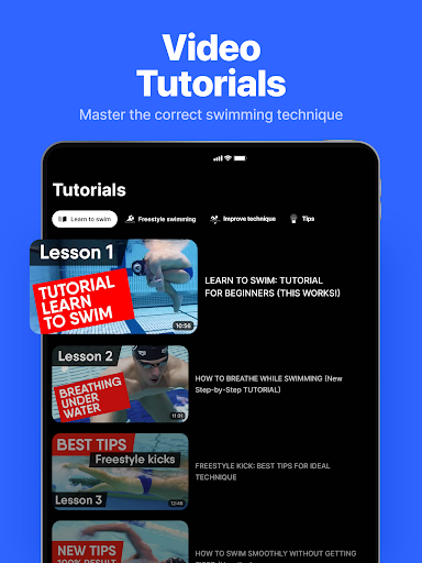 Screenshot of SwimUp - Swimming Training