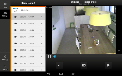 Screenshot of Kameram