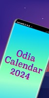 screenshot of Odia Calendar 2024