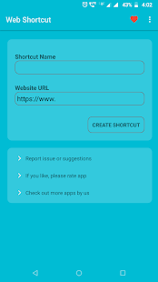 Website Shortcut Maker - URL Shortcut Maker Screenshot