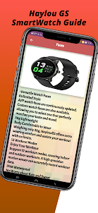 Haylou GS SmartWatch Guide