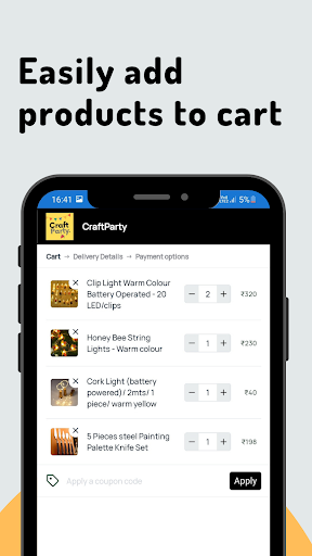 CraftParty Online shopping