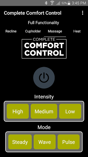 Complete Comfort Control Screen 2