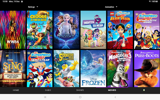 Screenshot of Lumos TV