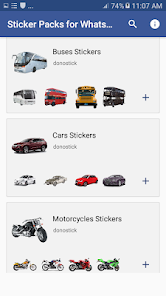 Vehicle Sticker for WhatsApp 1.3 APK + Mod (Unlimited money) إلى عن على ذكري المظهر