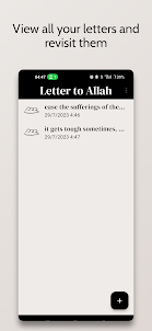 Letter to Allah