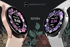 NXV84 Flora Elegant Watch Faceのおすすめ画像1
