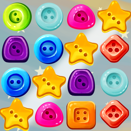 Match Button: pop and splash logo