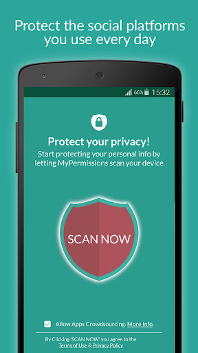 Android application MyPermissions – 個人情報管理アプリ screenshort
