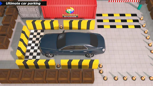 Tricky Car Parking Games 3d