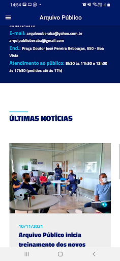 Arquivo Público de Uberaba Screen 2