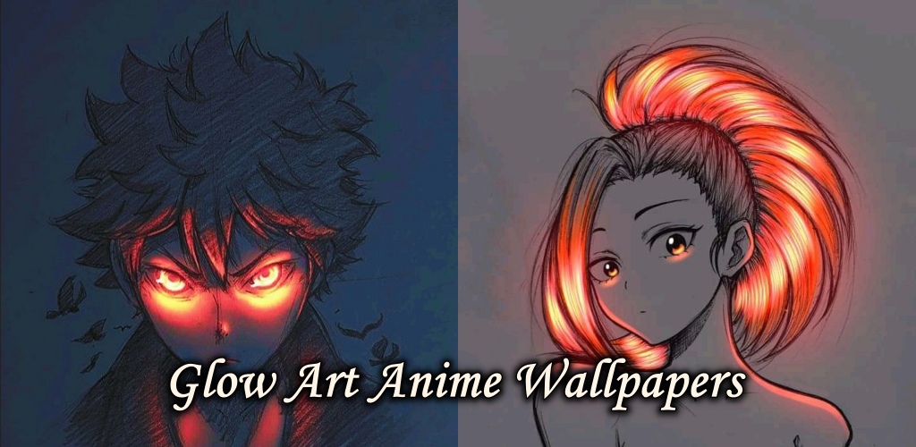 Anime Glow Art Wallpapers - Wallpaper Cave