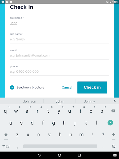 Pocket Kiosk Screen 3