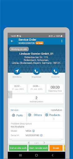 SMS TESCAN Screen 3