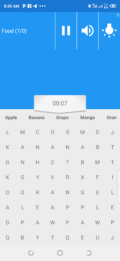 Android application Noqia Word Puzzle screenshort