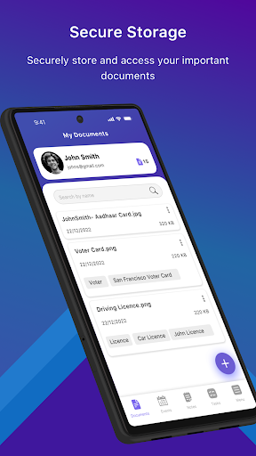 Android application TaskDocPro-To do list & Events screenshort