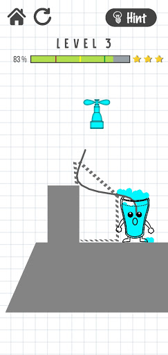 Super Happy GlassFill The Glass with draw lines