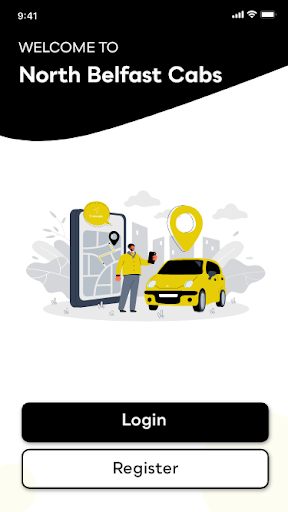 Android application North Belfast Cabs screenshort