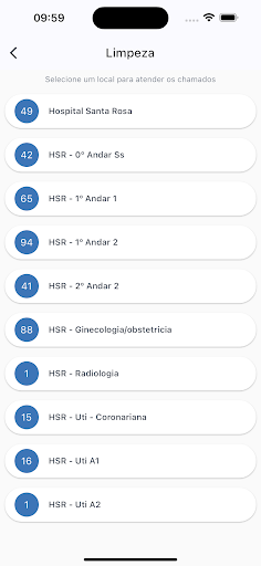 InsightCare Facilities Screen 3