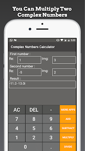 Complex Numbers Calculator 1.1 APK + Mod (Unlimited money) untuk android