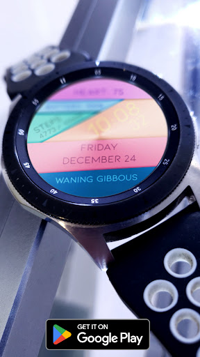 Colorful Watch Face Screen 3