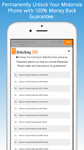 Screenshot 5 Unlock Motorola Phone android