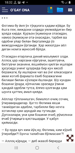 Ogay ona kitobi Screen 2