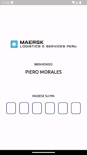 Android application Maersk Entregas screenshort