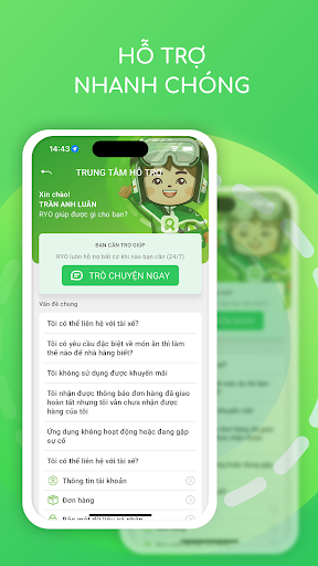 RYO - Giao đồ ăn & Đặt xe Screen 3