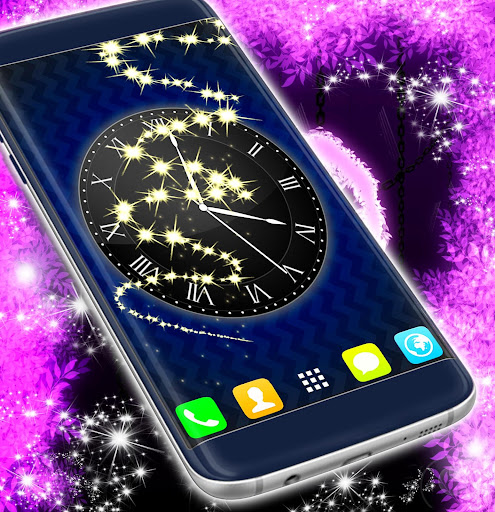 Pink AMOLED Live Wallpaper