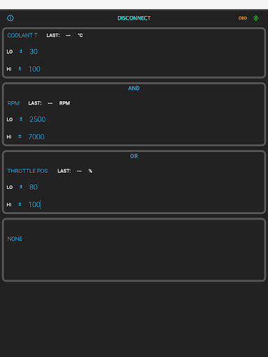 AUTO-REL OBD2 Relay Screen 3