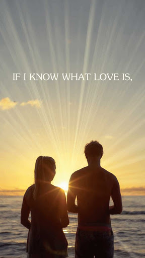 Android application love quotes wallpaper screenshort