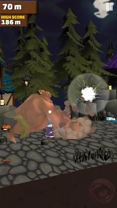 Magic Witch Runner - Screenshot 1