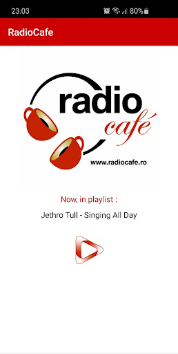 Android application Radio Cafe Romania screenshort