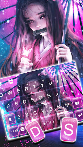 Demon Anime Girl Theme Screen 2