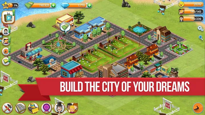 Tải game Village City (MOD xây dựng nhanh, Vô hạn Tiền)