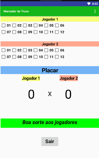 Marcador de Truco Screen 3