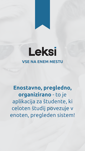 Android application Leksi - app za študente! screenshort